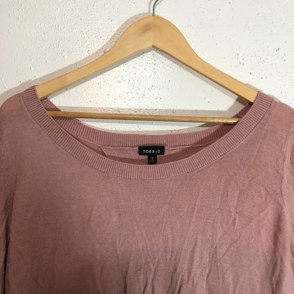 Torrid Layered Lace sweater - Picture 8 of 9